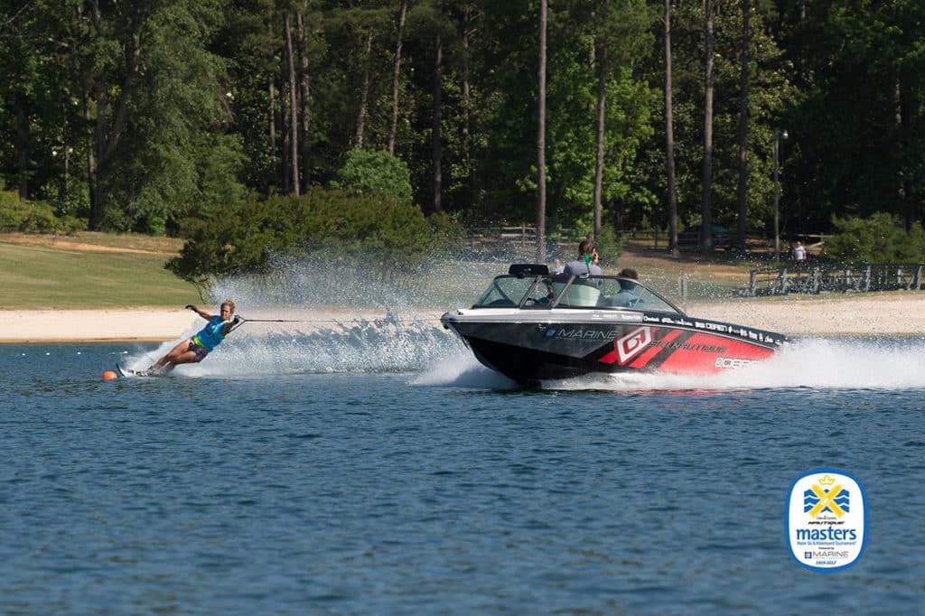 Masters waterski and wakeboard tournament