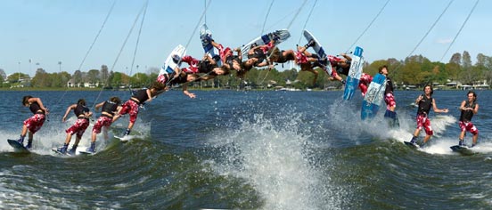 wakeboarding