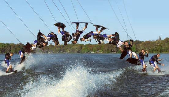 wakeboarding