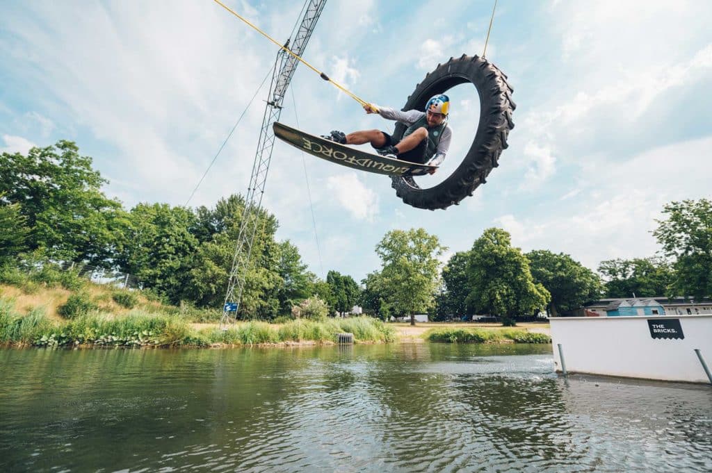 Wakeboarding wizard Felix Georgii