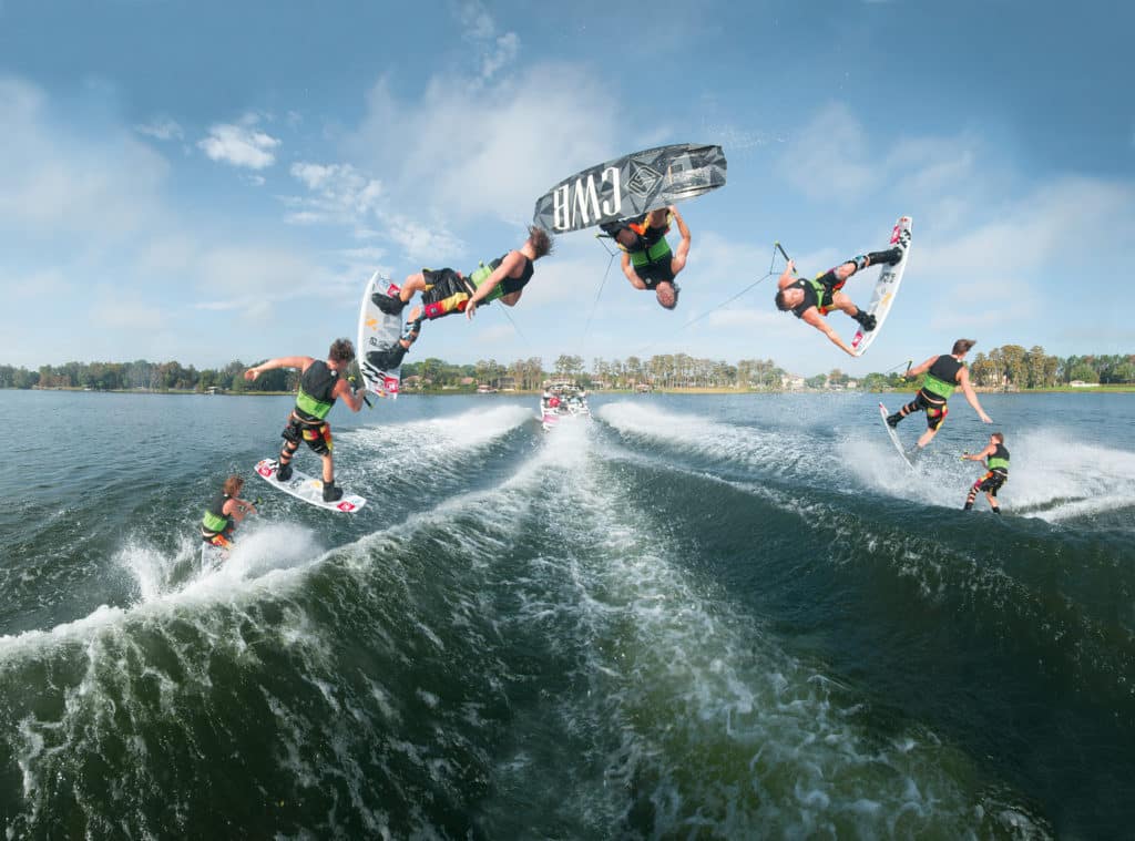 wakeboarding