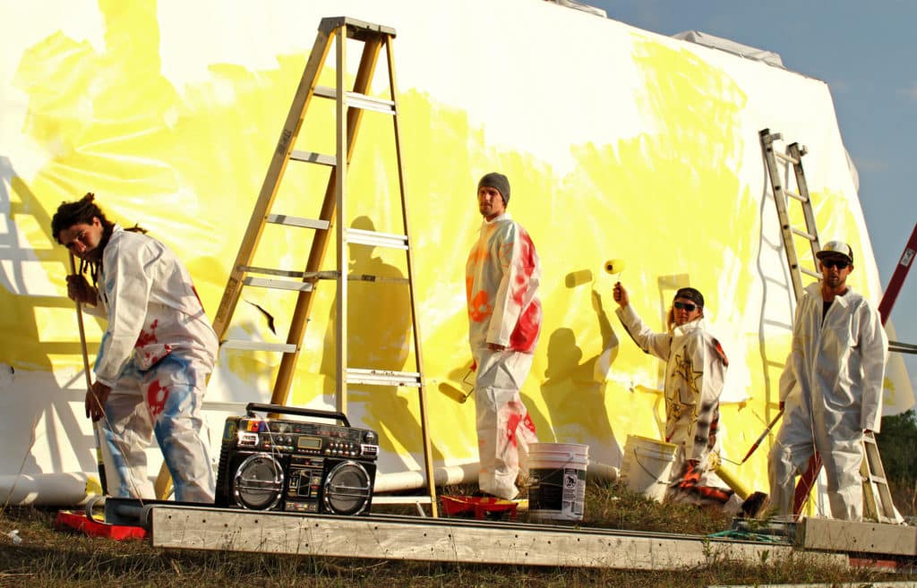 Byerly Boards paint crew