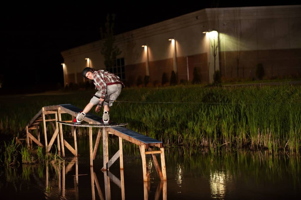 Frontboard in the dark