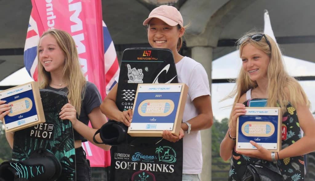 Junior Pro Women’s Podium