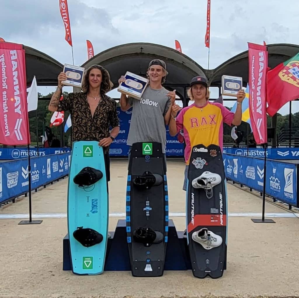 Junior Pro Men's podium