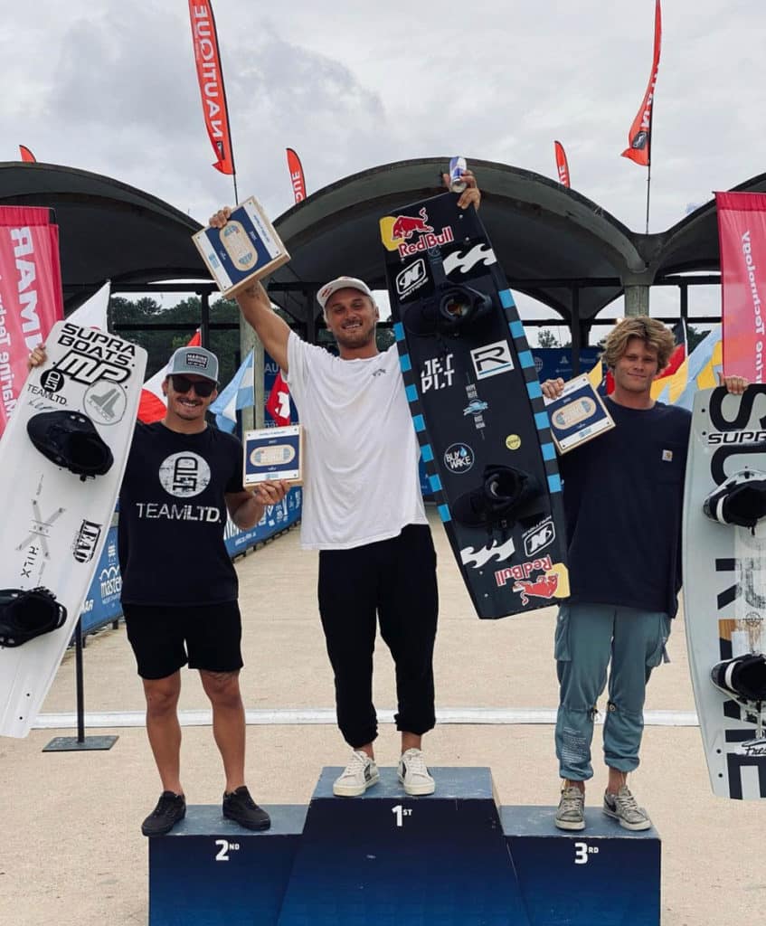 Pro Men’s Podium at the 2021 World Wakeboard Championships
