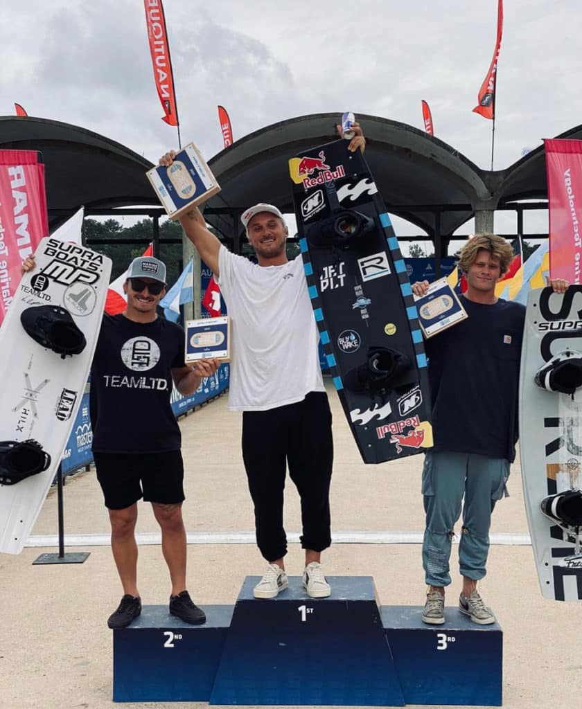 2021 Pro Men's World Wakeboard Championship podium