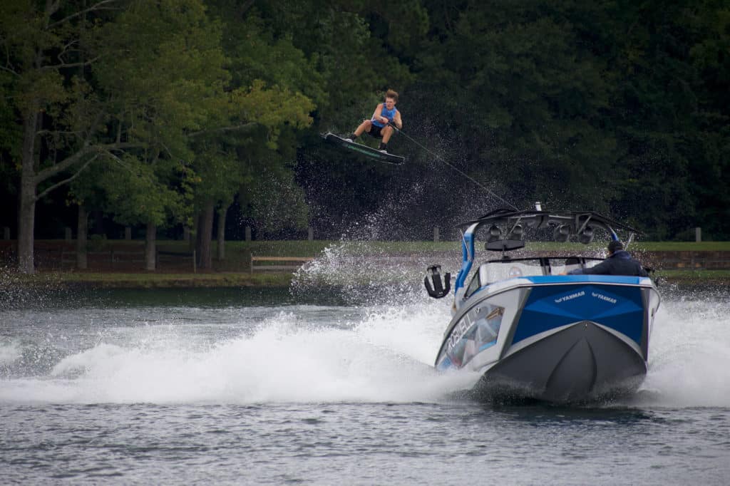 Tyler Higham putting together a nice ride