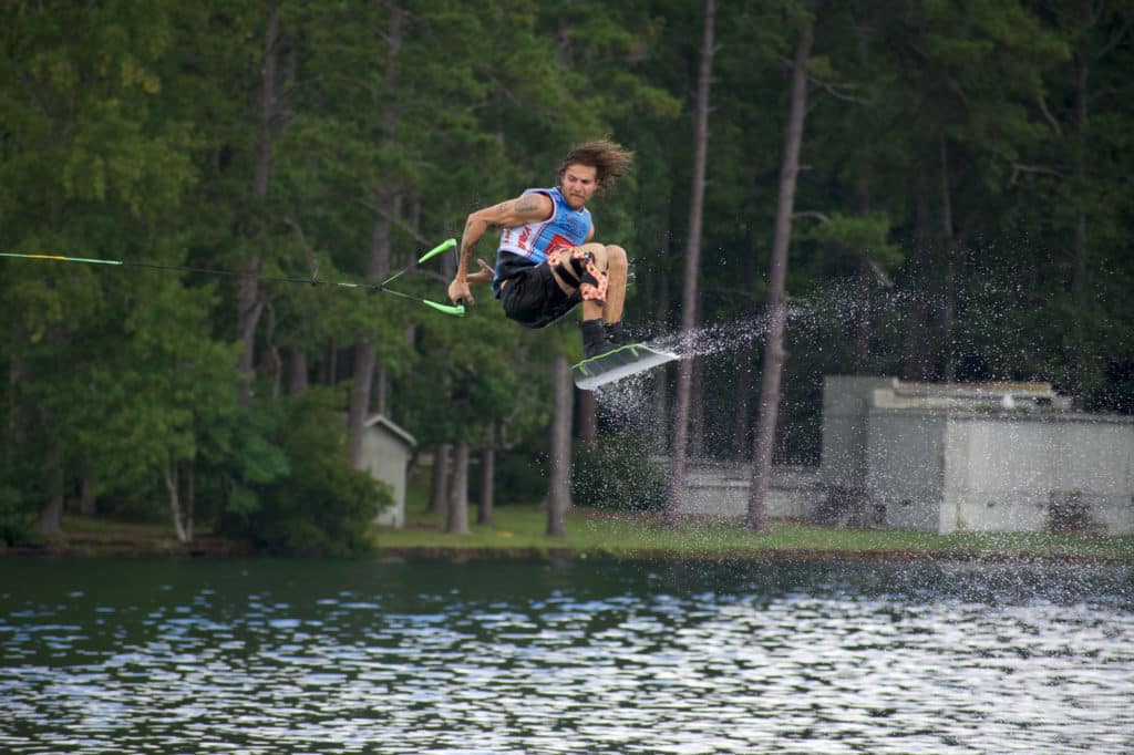 Massi Piffareti with a big air