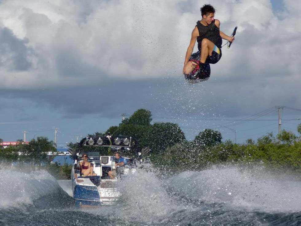 Ulf Ditsch wakeboarding