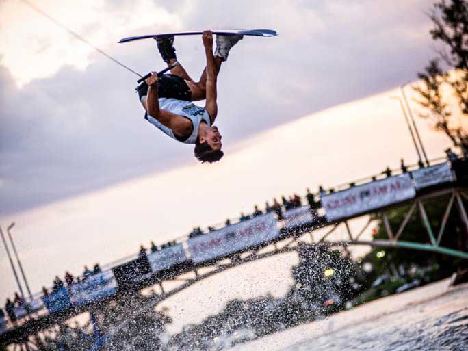 Ulf Ditsch wakeboarding