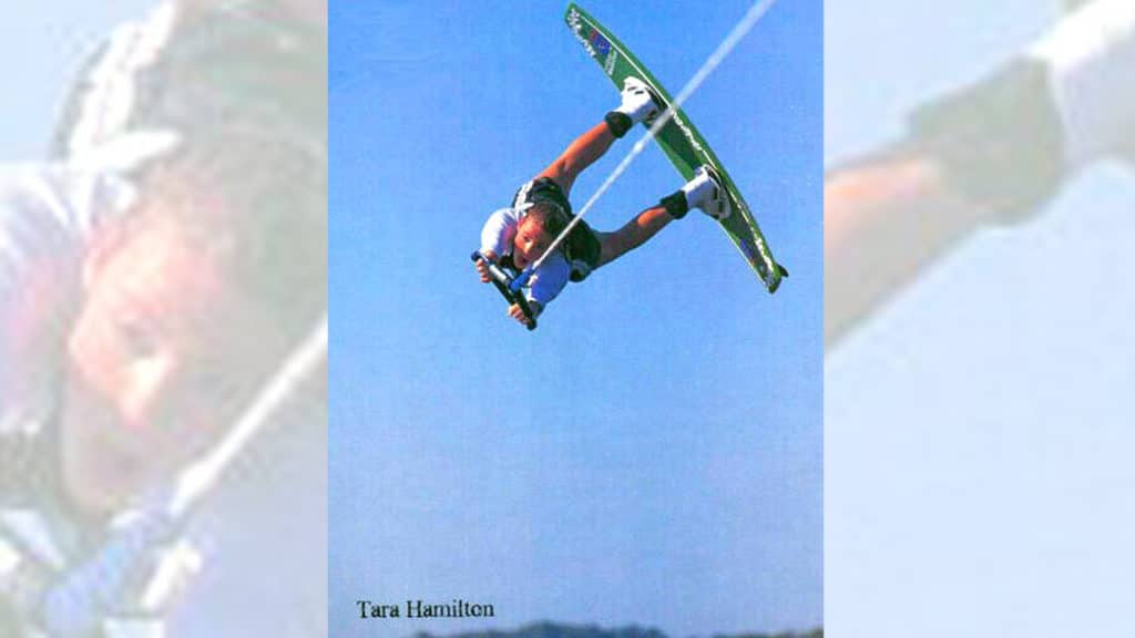 Tara Hamilton big air