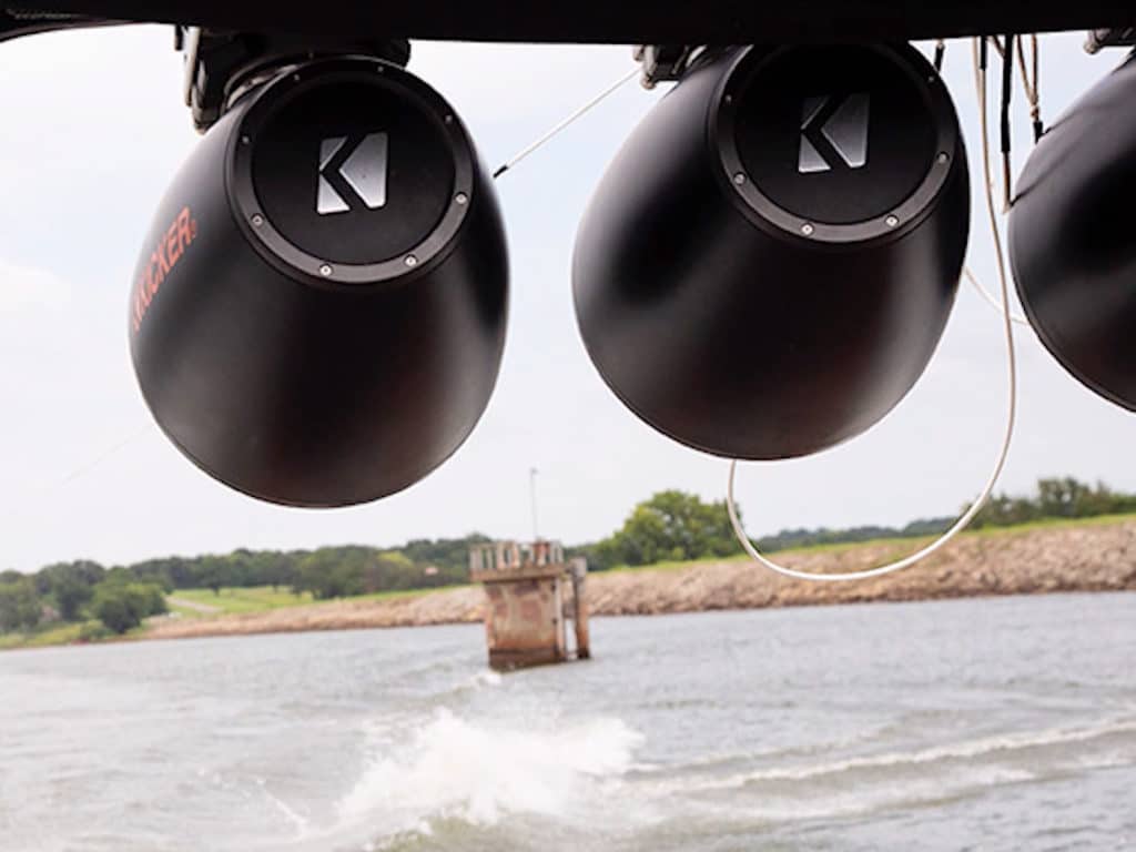 KICKER marine speakers