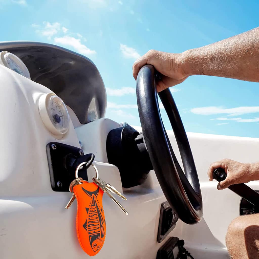 Floating Keychain for Boat Keys