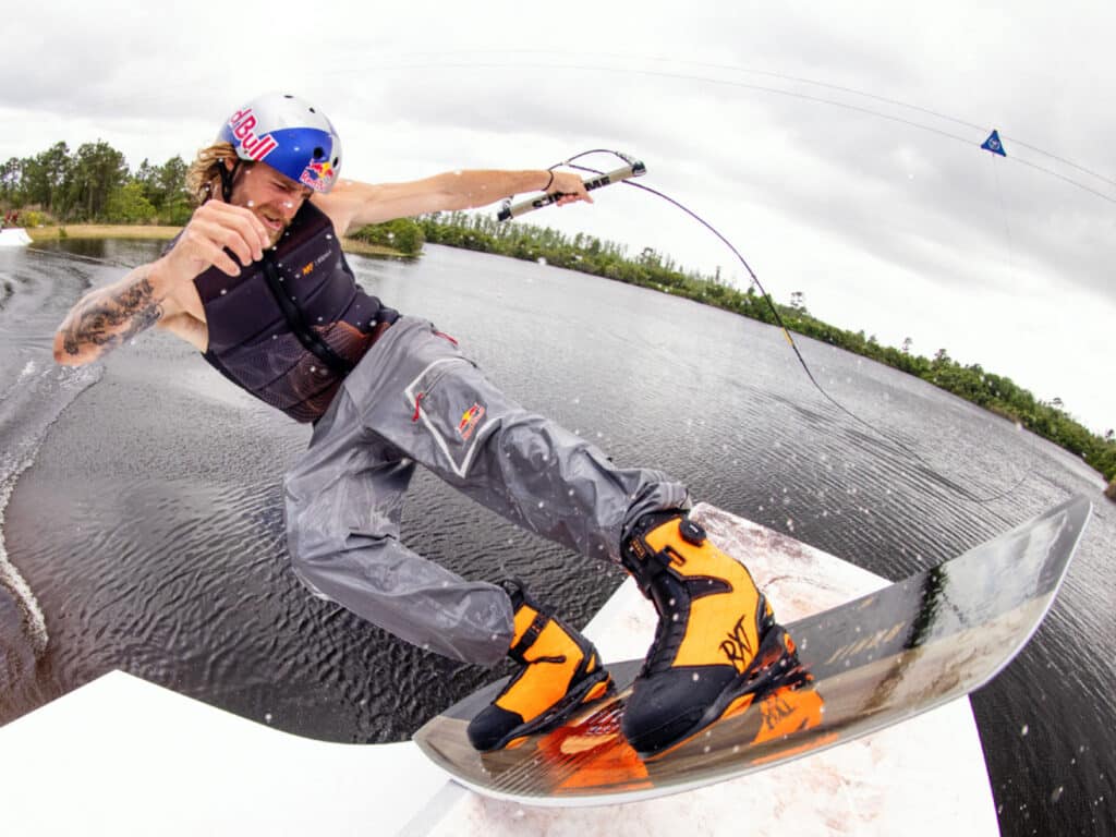 Piffaretti using Ronix board