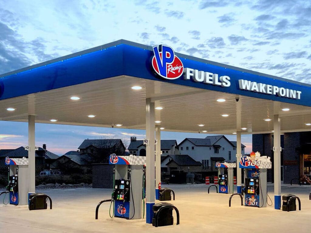 Wakepoint fuel station