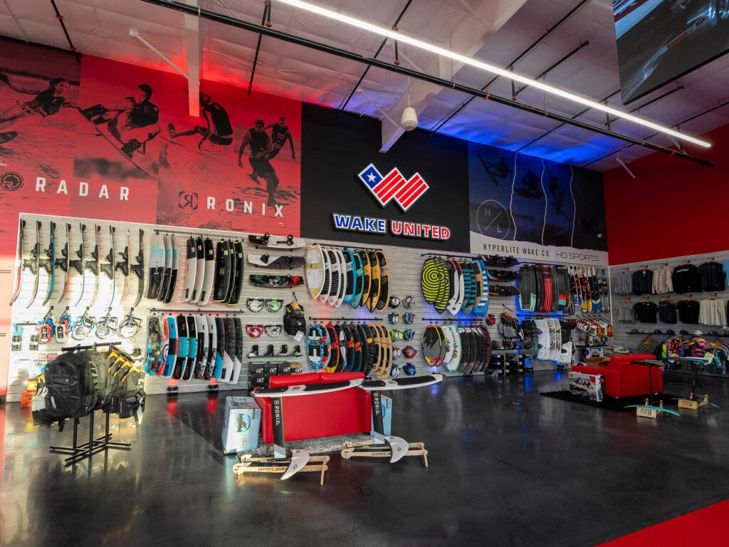 Wake United showroom