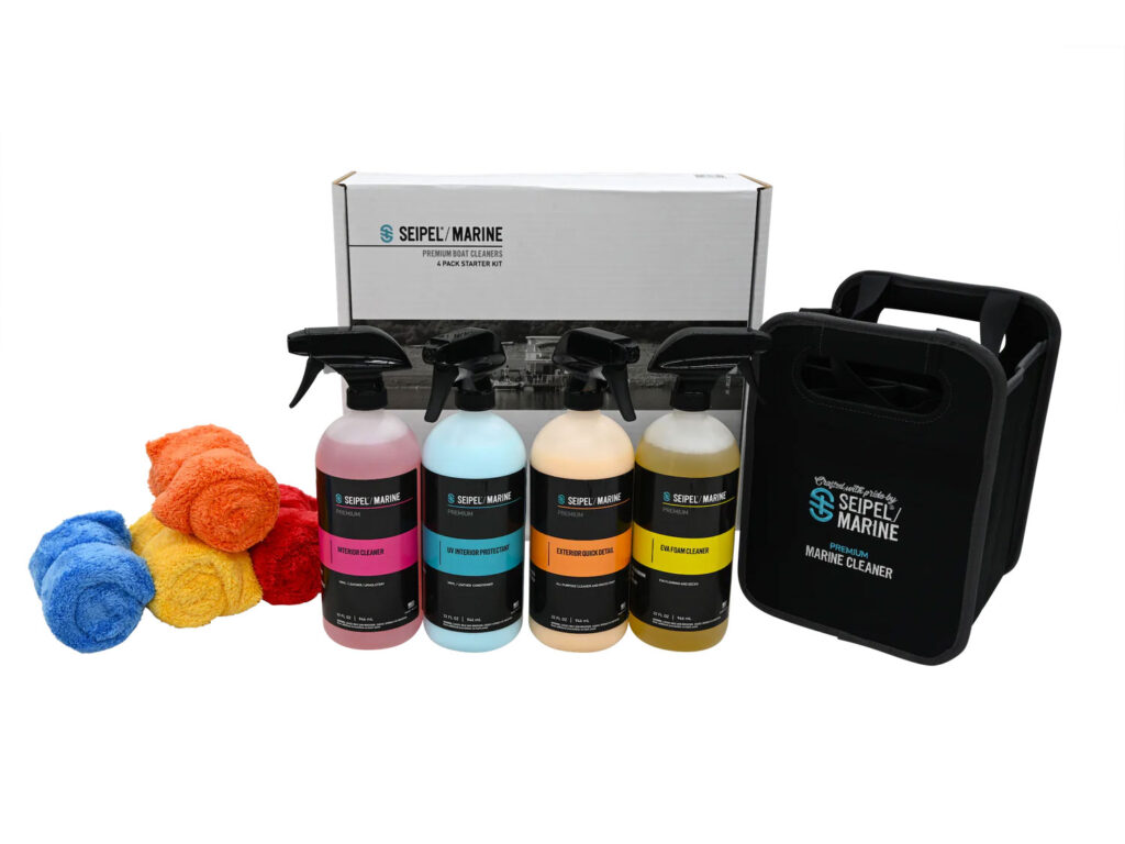 Seipel Marine 4 Pack Premium Cleaners With Towels