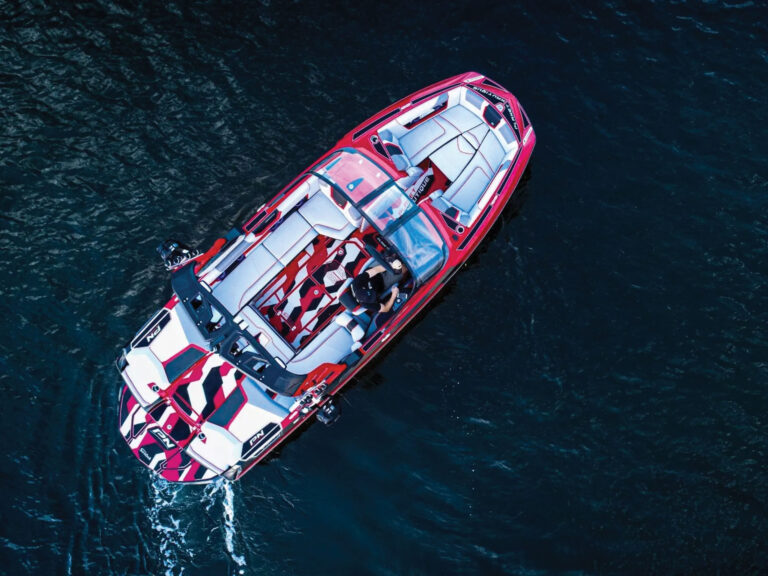 SeaDek flooring on a boat