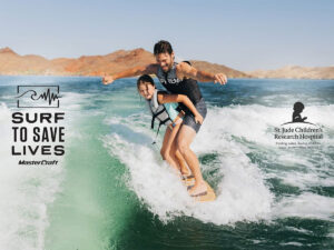 MasterCraft and St. Jude Children's Research Hospital Surf to Save Lives