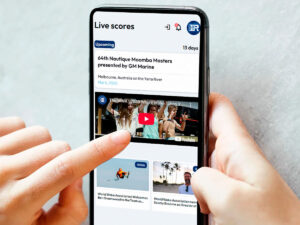 WWA Rideline app screen