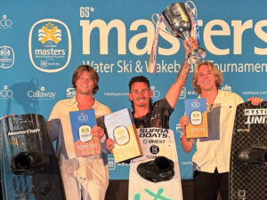 Men's final podium at Nautique Masters