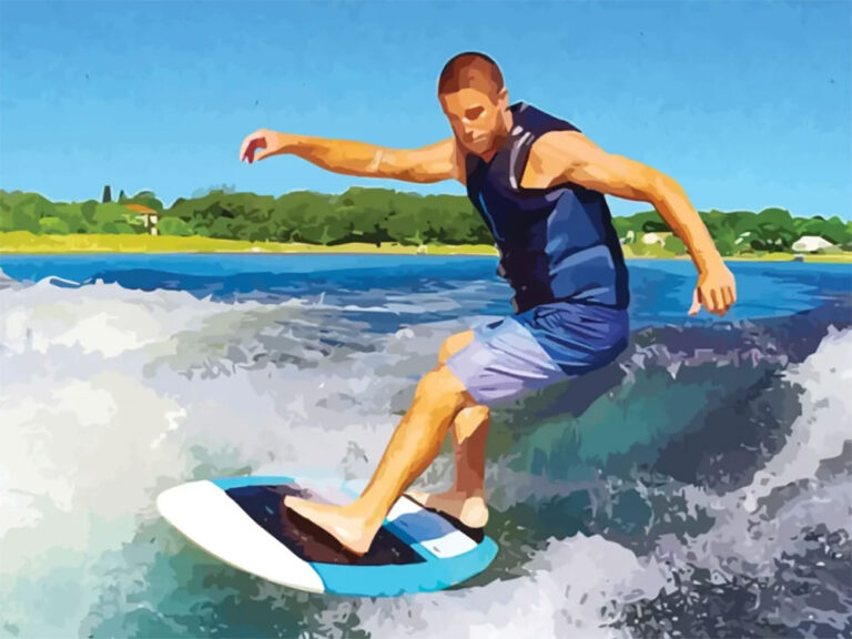 Riding a wakesurf board responsibly