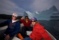 "Wake Berg" Wakeboarding with icebergs in Newfoundland - St John's, Canada - Parks Bonifay, Josh Sanders, Adam Errington