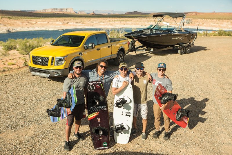 Nissan Trucks wakeboarding