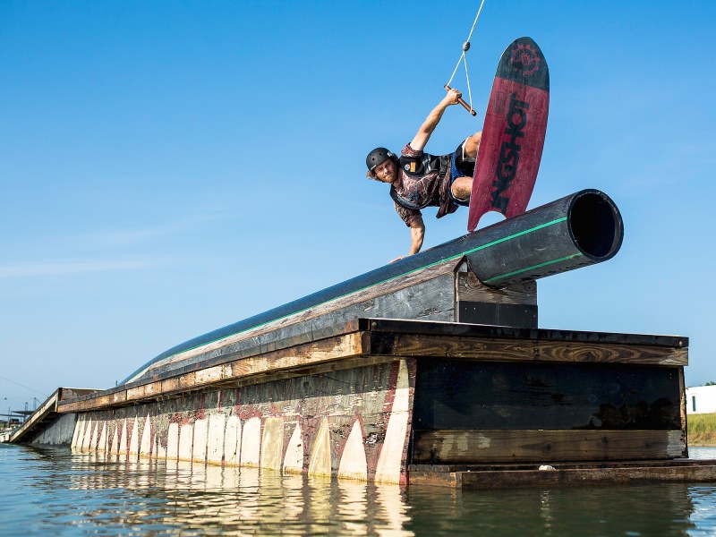 wakeboarding