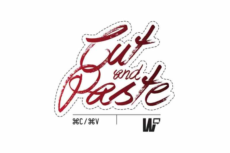 Cut and paste contest logo thumbnail sized image