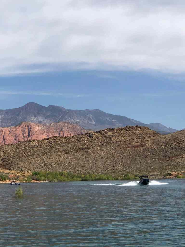 Quail Creek Reservoir is a beautiful place to ride