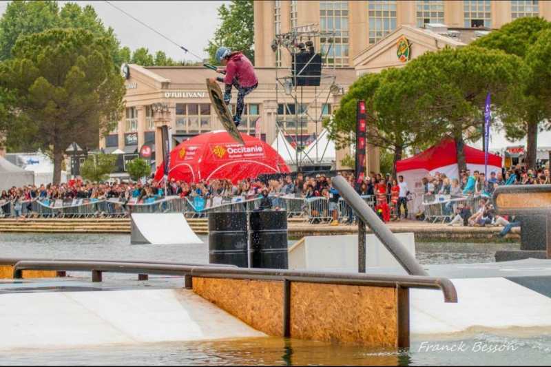 Maryh Rougier launching in the park
