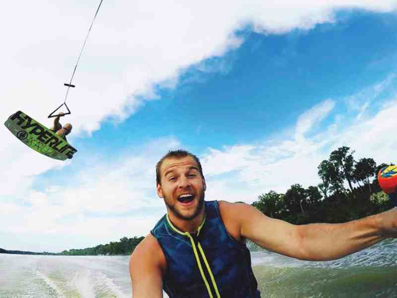 wakeboarding