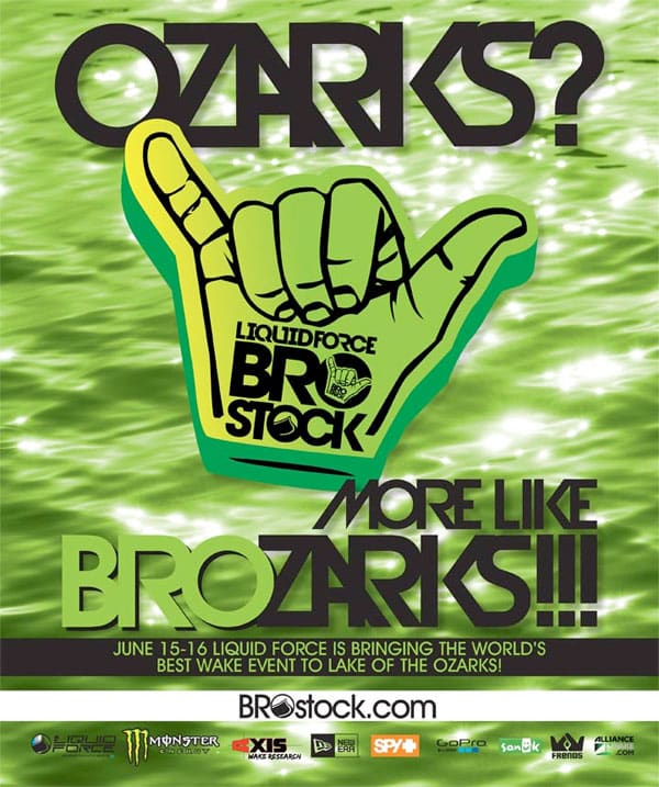 Liquid Force Bro Stock at the Ozarks