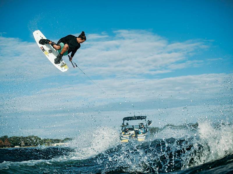 wakeboarding