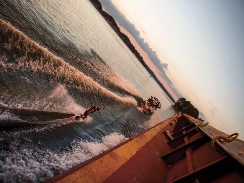 wakeboarding