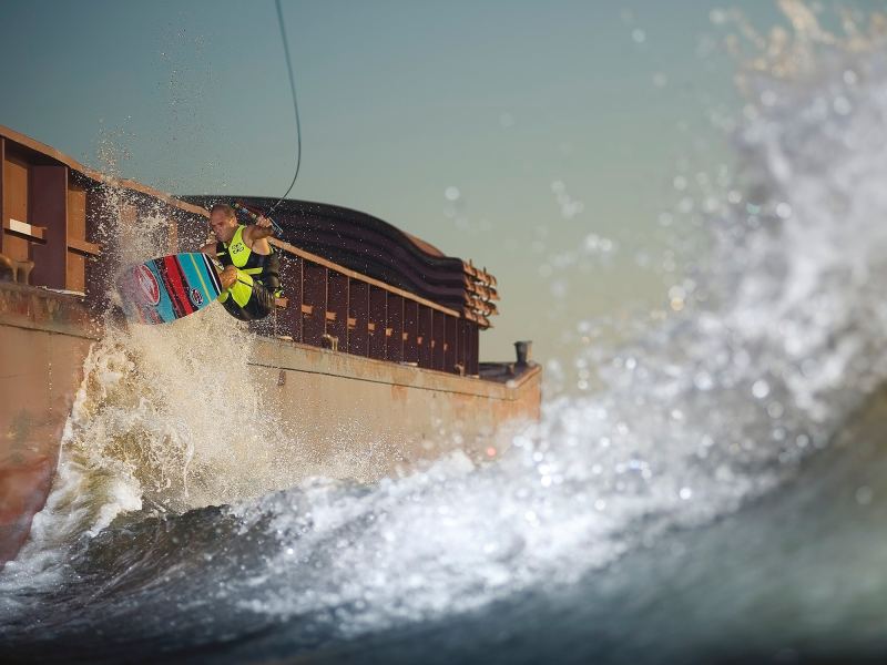 wakeboarding