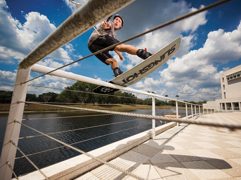 wakeboarding