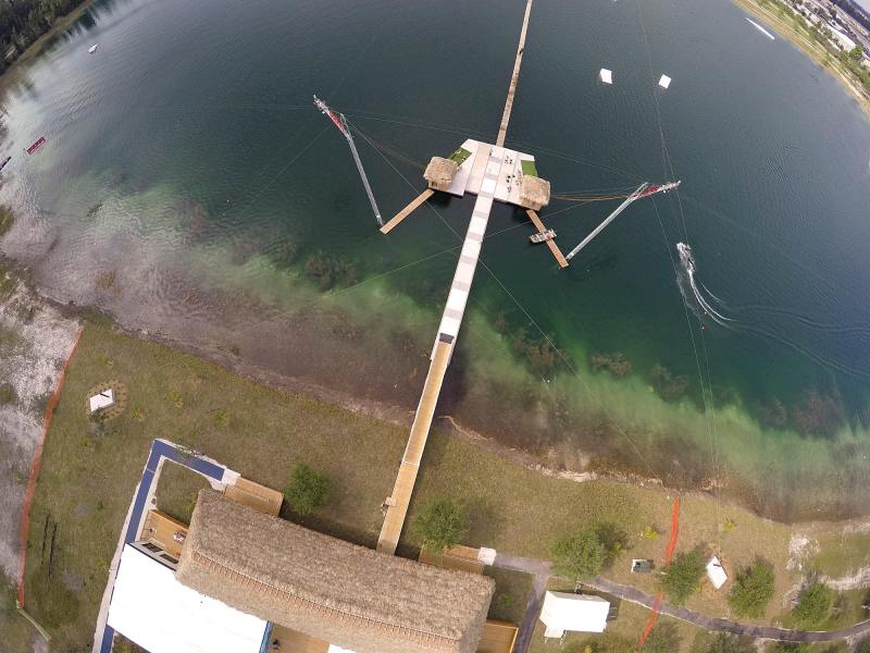 Miami cable wakeboarding