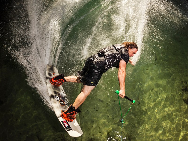wakeboarding