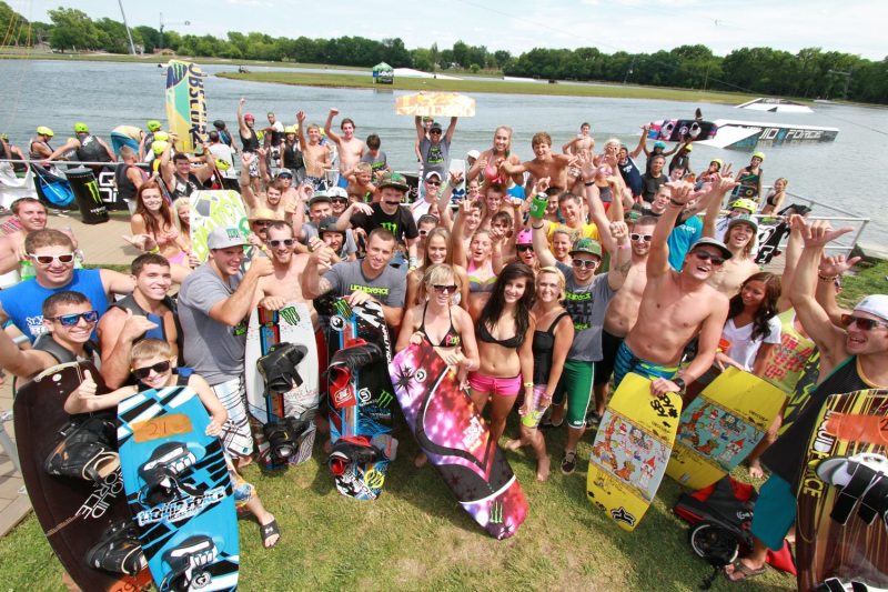 wakeboarders at Wake Nation
