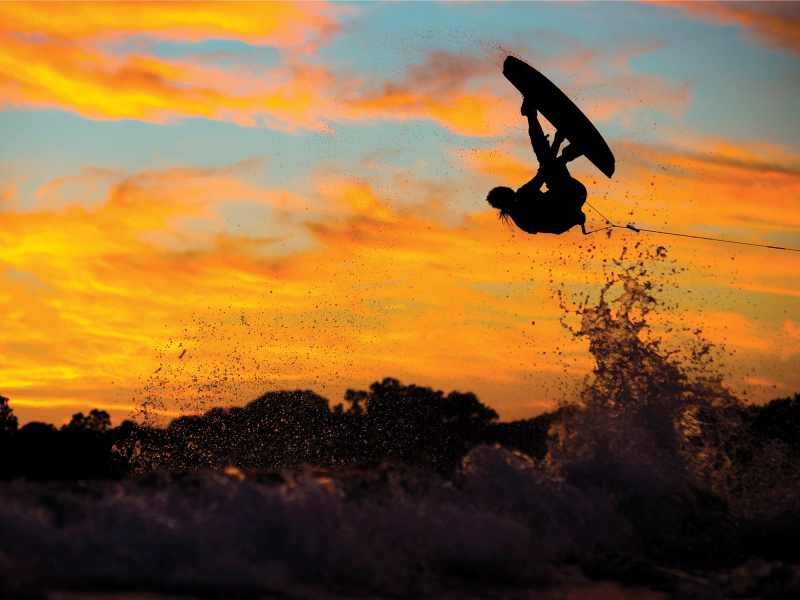 wakeboarding