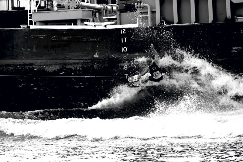 wakeboarding