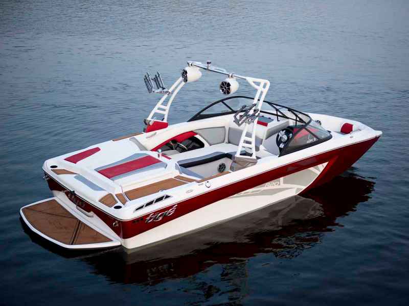 wakeboarding boat