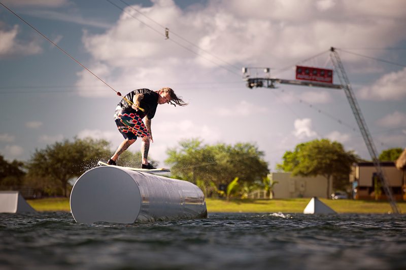 Scott Byerly wakeskating