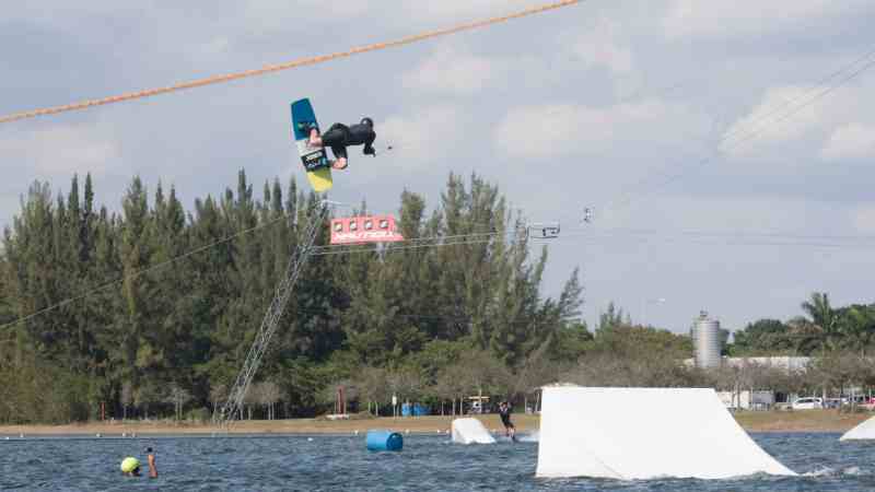 wakeboarding