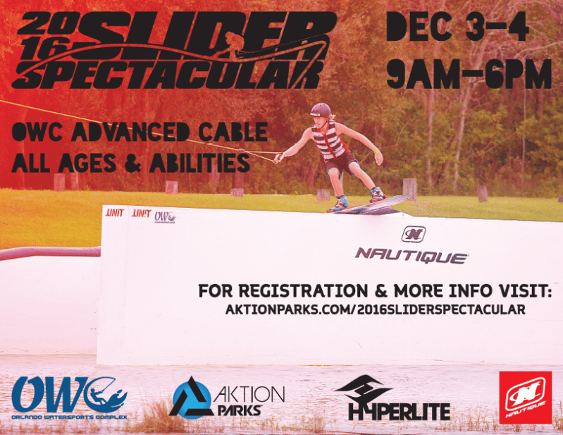 Orlando Watersports Complex Announces the 14th Annual Slider Spectacular
