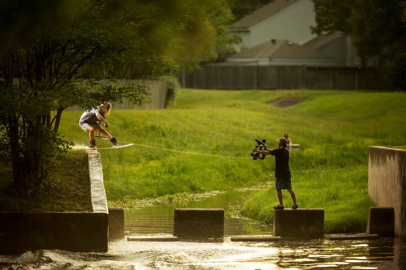 wakeboarding