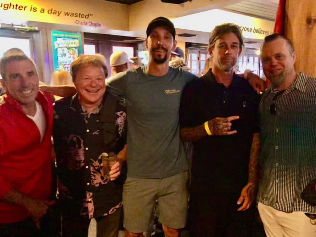 Tom Carter, Jimmy Redman, Robert Absher, Josh Smith and Scott Byerly